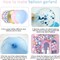 Light Pink and Blue Balloon Garland Arch Kit-130 PCS 5+12+18 Inch Pink Blue Confetti Gold Latex Balloons Gender Reveal Balloons For Boys Girls Gender Reveal Decorations Baby Shower Decorations